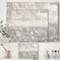 Designart - Gray Abstract Watercolor - Contemporary Gallery-wrapped Canvas